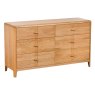 6 Drawer Wide Chest Angl