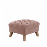 Stool Dusty Pink Fabric