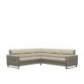 Stressless Fiona Corner Group, 2 Seats LHF, 2.5 Seats RHF, with Steel Arms in Leather