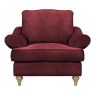 Astley Chair Salerno Ruby Fabric