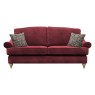 Astley Large 2 Seater Sofa Salerno Ruby Fabric