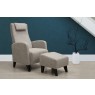 Arthur Chair and Footstool Set