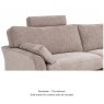 Illustration - Tila neckrest; sofa shown for context, not included