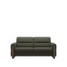 Stressless Fiona 2.5 Seater Sofa with Wood Arms in Leather