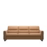 Stressless Fiona 3 Seater Sofa with Wood Arms in Leather Stressless Fiona 3 Seater Sofa with Wood Arms in Leather