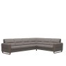 Stressless Fiona Corner Group, 3 Seats LHF, 2 Seats RHF, with Wood Arms in Fabric