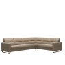 Stressless Fiona Corner Group, 3 Seats LHF, 2 Seats RHF, with Wood Arms in Leather