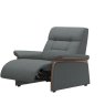 Stressless Mary Power Recliner with Wood Arms in Fabric
