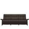 Stressless Mary 3 Seater Sofa with Wood Arms in Leather