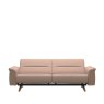 Stressless Stella 2.5 Seater Sofa with Wood Arms in Fabric
