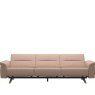 Stressless Stressless Stella 3 Seater Sofa with Wood Arms in Fabric