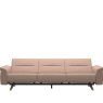 Stressless Stressless Stella 3 Seater Sofa with Wood Arms in Fabric