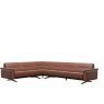 Stressless Stella Corner Group, 2 Seats LHF, 3 Seats RHF, with Wood Arms in Leather