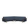 Stressless Stella Corner Group, 2 Seats LHF, 2 Seats RHF, with Wood Arms in Fabric