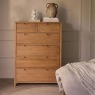 Bosco 6 Drawer Wide Chest Lifestyle