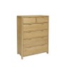 Ercol Ercol Bosco 6 Drawer Tall Wide Chest