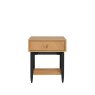 Ercol Monza 1 Drawer Bedside Cabinet