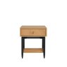 Ercol Monza 1 Drawer Bedside Cabinet