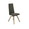 Stressless Laurel Medium High Back Dining Chair with D200 Legs in Leather Stressless Laurel Medium High Back Dining Chair with D200 Legs in Leather