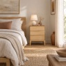 Rimini 3 Draw Bedside Cabinet Lifestyle