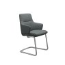Stressless Mint Low Back Dining Chair with Arms and D400 Legs in Fabric