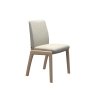 Stressless Vanilla Low Back Dining Chair with D100 Legs in Fabric