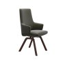 Stressless Vanilla High Back Dining Chair with Arms and D200 Legs in Leather Stressless Vanilla High Back Dining Chair with Arms and D200 Legs in Leather