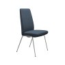 Stressless Vanilla High Back Dining Chair with D300 Legs in Fabric
