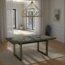 Athena Fumed Oak 6-8 Extension Dining Table