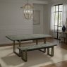 Athena Fumed Oak Dining Bench
