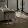 Athena Fumed Oak Sofa Table