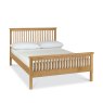 Bentley Designs Atlanta Oak 135cm High Footend Bedstead