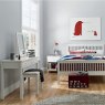 Bentley Designs Atlanta Two Tone 135cm High Footend Bedstead