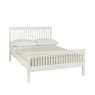 Atlanta White 122cm High Footend Bedstead