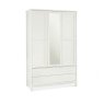 Atlanta White Triple Wardrobe