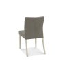 Bentley Designs Bergen Grey Washed Upholstered Chair - Titanium Fabric (Pair)