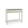 Bentley Designs Bergen Grey Washed Oak & Soft Grey Console Table with Drawer