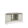 Bentley Designs Bergen Grey Washed Oak & Soft Grey Corner Entertainment Unit