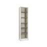 Bentley Designs Bergen Grey Washed Oak & Soft Grey Narrow Bookcase