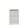 Bentley Designs Bergen Grey Washed Oak & Soft Grey Filing Cabinet