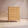 Ercol Teramo 7 Drawer Tall Wide Chest