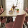 Bentley Designs Cadell Aged Oak 6 Seater Dining Table