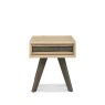 Bentley Designs Cadell Aged Oak Lamp Table with Drawer