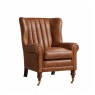 Dunmore Leather Chair Cut Out