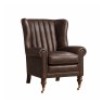 Dunmore Leather Chair Old Bard