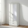 Camden Tall 2ft6 2 Drawer Mirror Robe