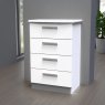 Knightsbridge 4 Drawer Midi Chest Knightsbridge 4 Drawer Midi Chest