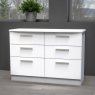 Knightsbridge 6 Drawer Midi Chest
