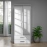Knightsbridge 2ft6 2 Drawer Mirror Robe Knightsbridge 2ft6 2 Drawer Mirror Robe