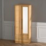 Sherwood Tall 2ft6 2 Drawer Mirror Robe